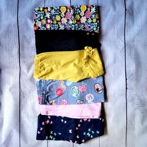 FREE Girls' Leggings & Capris - Six pairs